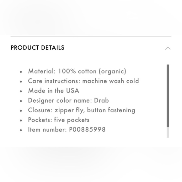 NWOT AGOLDE Cooper High-Rise Cargo Jeans Tan Cream Loose Fit 31 - Picture 10 of 10